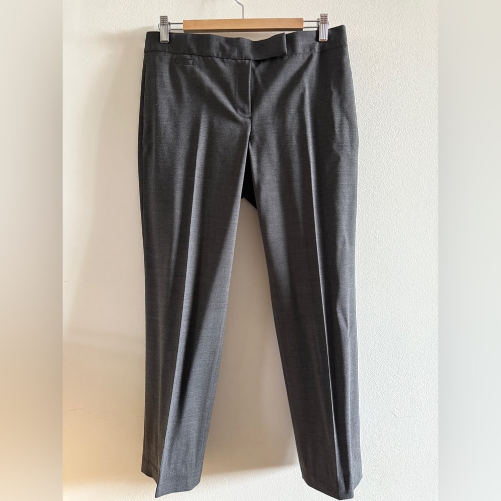 J. Crew Gray Straight Leg Pants